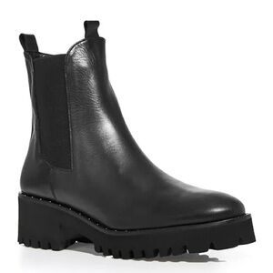 Freda Salvador Black Ankle Boots